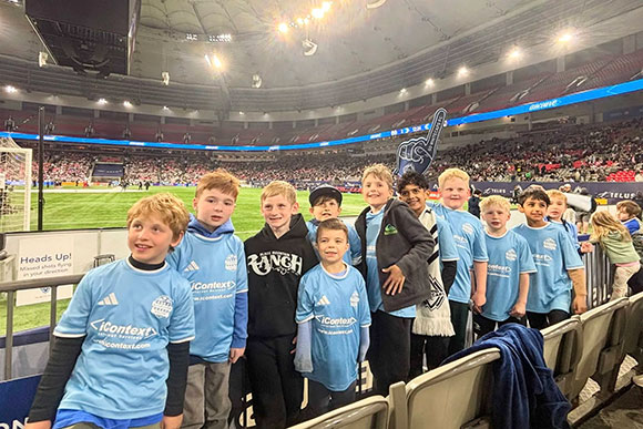 Aldergrove Star: Aldergrove Youth Soccer Players Kick-it with the Whitecaps
